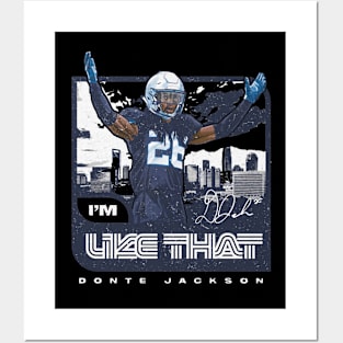 Donte Jackson Carolina I'm Like That Cityscape Posters and Art